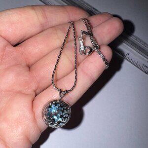 18" Avon Silver Cardano Necklace